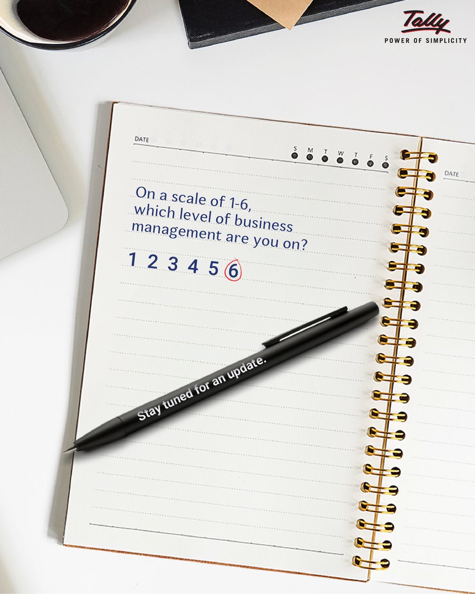 tallysolutions's tweet image. Time to give your business the 6-star treatment! 🤌🏻
Stay tuned for more.

#TallySolutions #BusinessManagement #ComingSoon