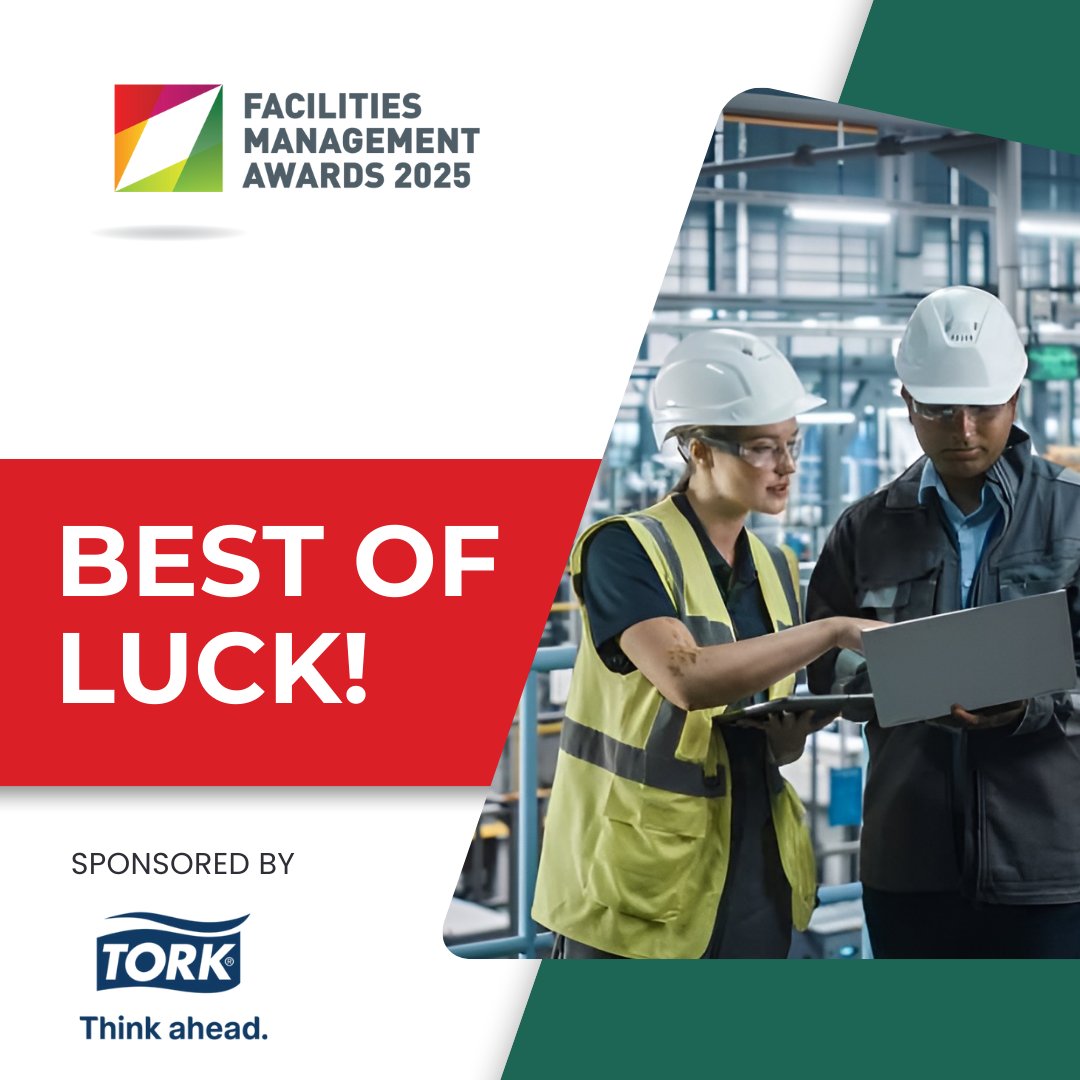 Best of luck to all the finalists at the Excellence in Sustainability - Service Provider &amp; Total FM Service Provider of the Year tonight! 🎉 The team at Tork, an Essity Brand is cheering you on and celebrating your incredible achievements. You've truly earned it!

#FMAwardsIRL
