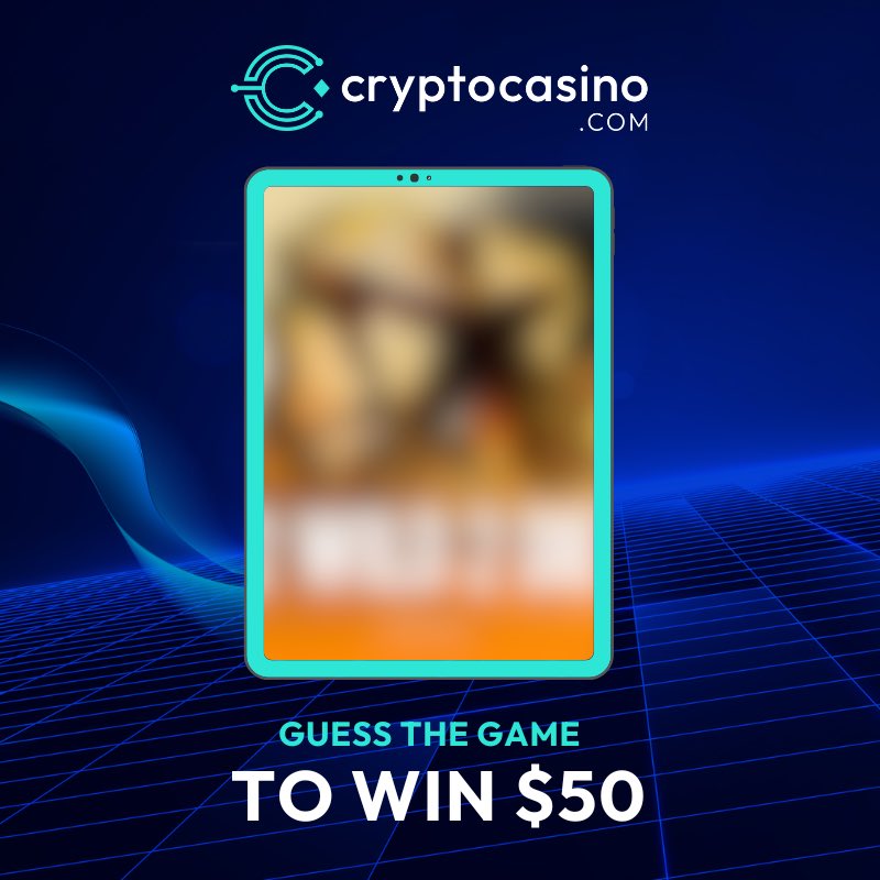 CryptoCasino's tweet photo. 💸Guess the #slot game to win $50 in your CryptoCasino account!                

How to win:             

1. Follow, Like + RT        
2. Reply with the name of the game         
3. Drop your username                  

🍀Good Luck!                  

1 winner announced tomorrow.     

#Contest #casino #slotonline