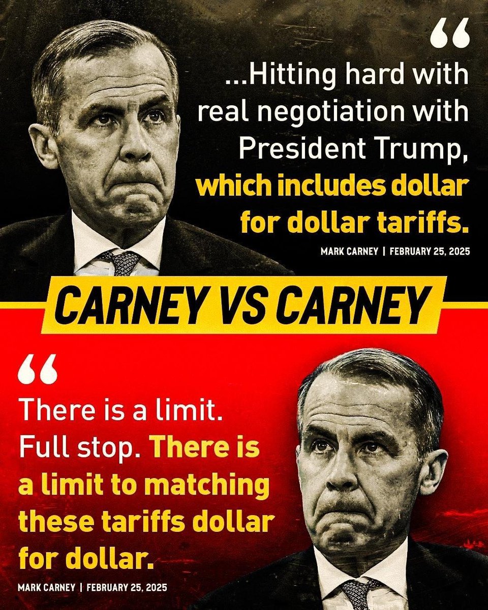 Carney has flip-flopped and caved to President Trump on dollar-for-dollar tariffs.

If Carney wins, Canada loses: conservative.ca/cpc/if-carney-…