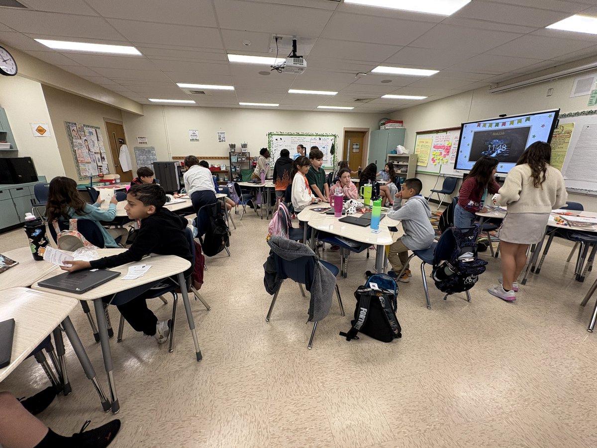 Wrapping up our book club unit with powerful discussions! Students used conversation cards to spark deep thinking, debate themes, and make connections. #ReadingCommunity #BookClubChat 📚💬”