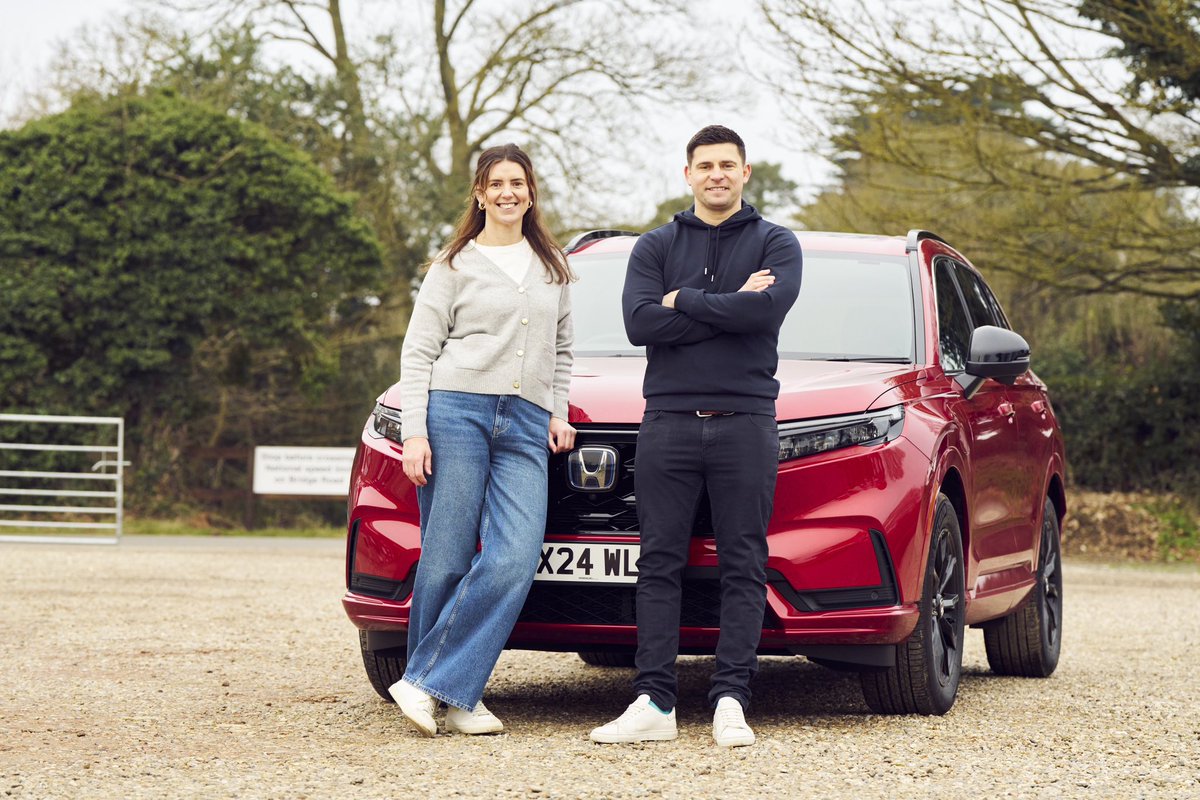 Had great fun filming this with @Hondaukcars and The Telegraph, celebrating the Power of Dreams in rugby  #ad 

Read and watch all about it here tgr.ph/sarah