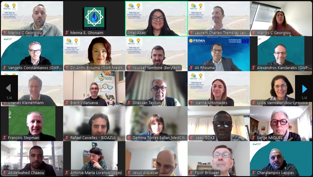 Wefe4Med's tweet image. 🎇Thank you for making the #WEFE4MED PRIMA Project Info-Day a success! Your insights and engagement are invaluable in advancing #WEFENexus solutions in the Mediterranean.

Missed it or want to revisit key insights? 
🔗Access the recording &amp;amp; materials here: wefe4med.eu/resource/wefe4…