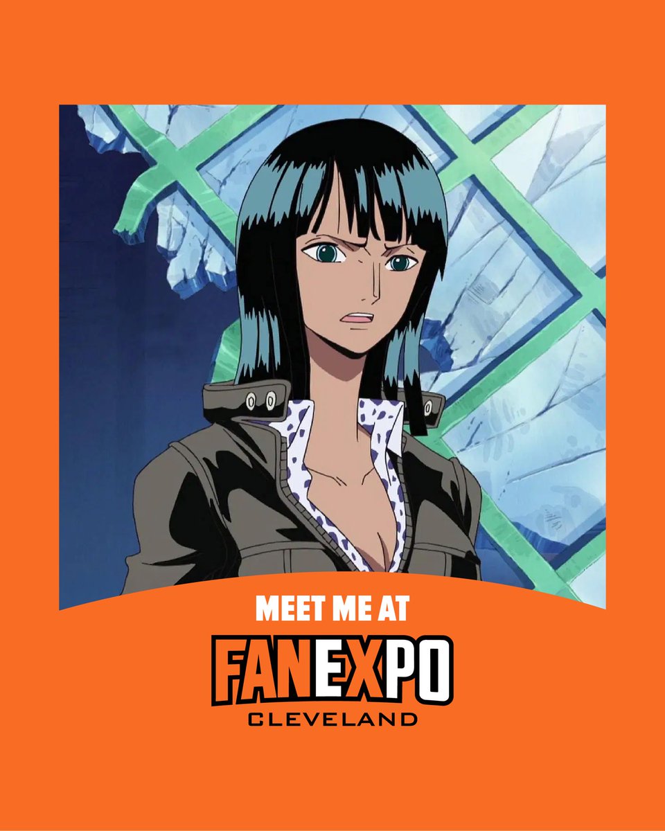 Stephanie Young (@stephyoungbrehm) on Twitter photo Hey! I’m heading to Cleveland to meet YOU at FAN EXPO! Cannot wait to see everyone, sign all the things, and celebrate all the things! Make sure you’re following <a href="/FANEXPOCLE/">FAN EXPO Cleveland</a> to stay up to date on all the exciting news. See you soon! #voiceactor #nicorobin #onepiece 🏴☠️💜 Hey! I’m heading to Cleveland to meet YOU at FAN EXPO! Cannot wait to see everyone, sign all the things, and celebrate all the things! Make sure you’re following <a href="/FANEXPOCLE/">FAN EXPO Cleveland</a> to stay up to date on all the exciting news. See you soon! #voiceactor #nicorobin #onepiece 🏴☠️💜