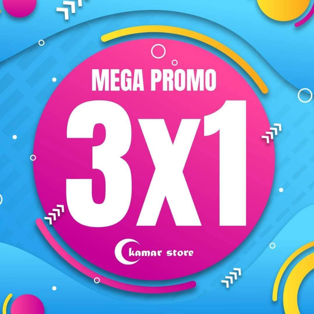 KamarStore's tweet image. Porque ustedes lo pidieron este #Jueves se extiende tu promoción favorita 3️⃣❌1️⃣ (Pagas 1 y te llevas 3) por tiempo limitado ⏰ en todas nuestras sucursales de #KamarStore
