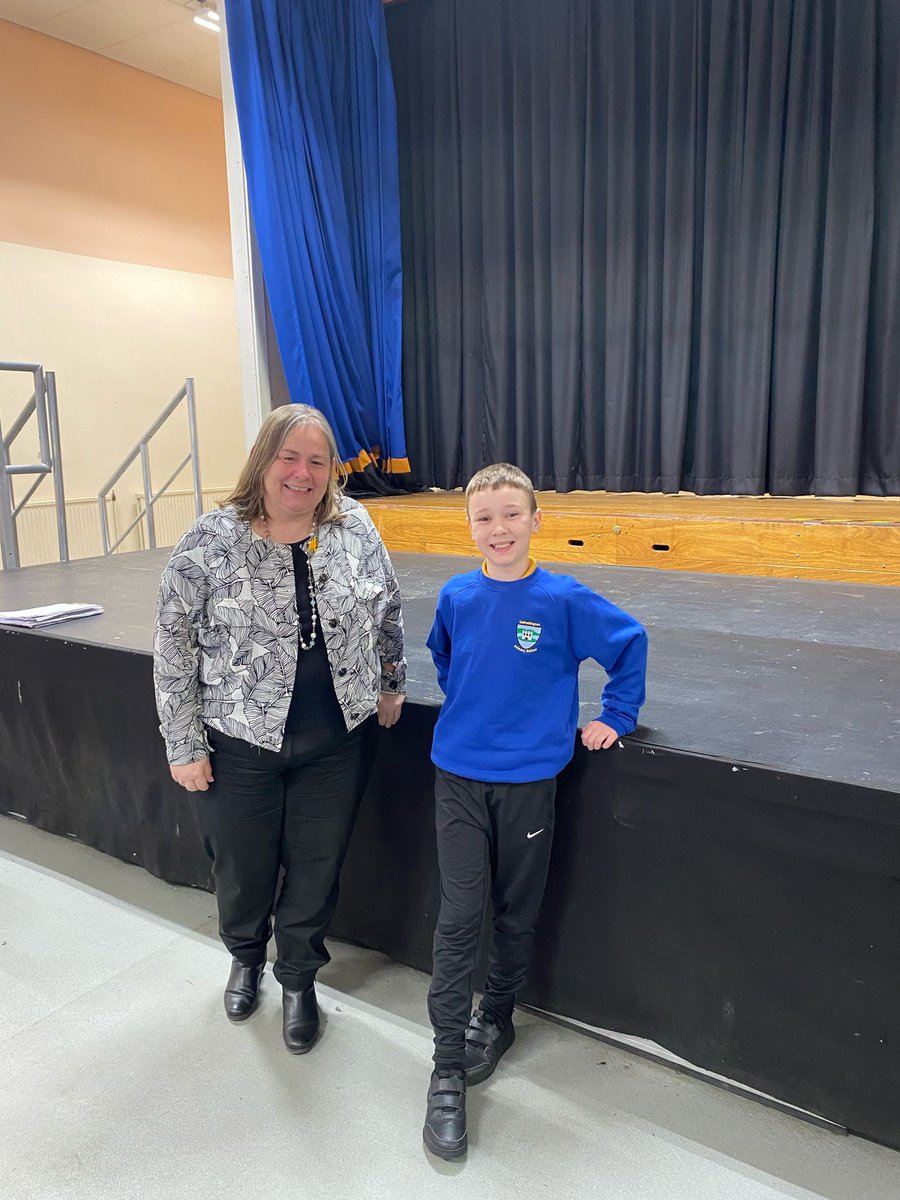 CMochan's tweet photo. I had such a fun time at @DalmellingtonPS to help out with the #VoiceBox2025 national joke competition. Thanks to all the kids for taking part. They were all very confident speakers and joke tellers. Our competition winner was Oliver, he did a great job. https://t.co/CMntUkrpp1