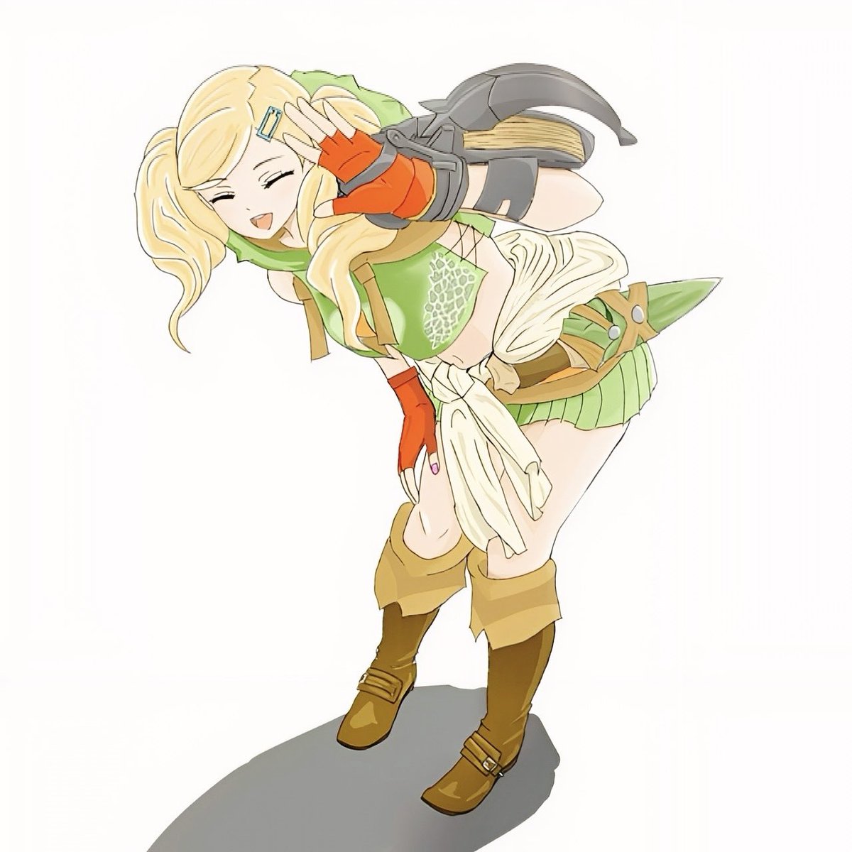 チャタカブラ装備がかわいい❣️❣️
 #モンハンワイルズ  #PERSONA5  #高巻杏