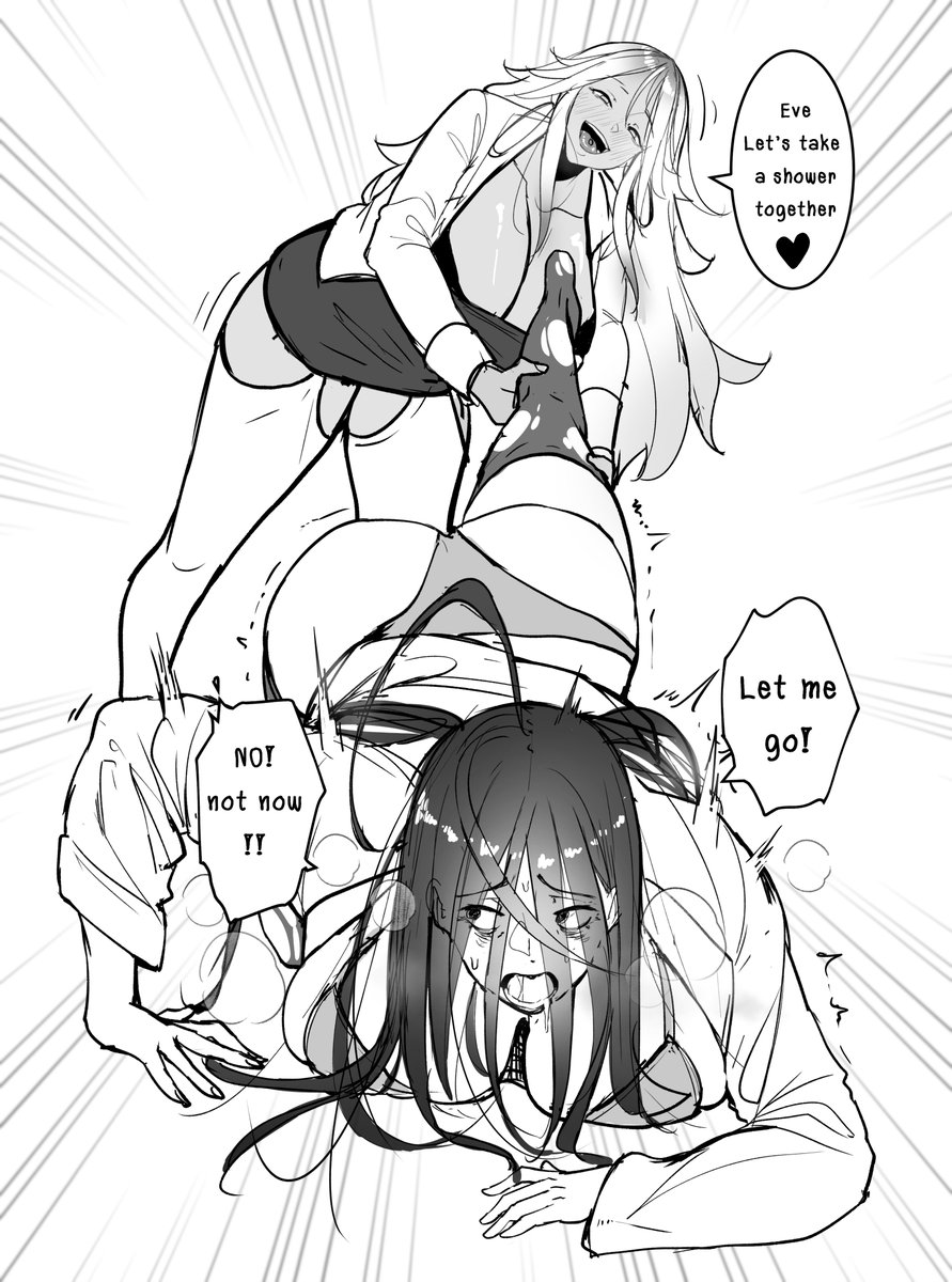 Puzenketsu's tweet photo. smell Eve 😤🤧😤 https://t.co/rUMlLYWtE2