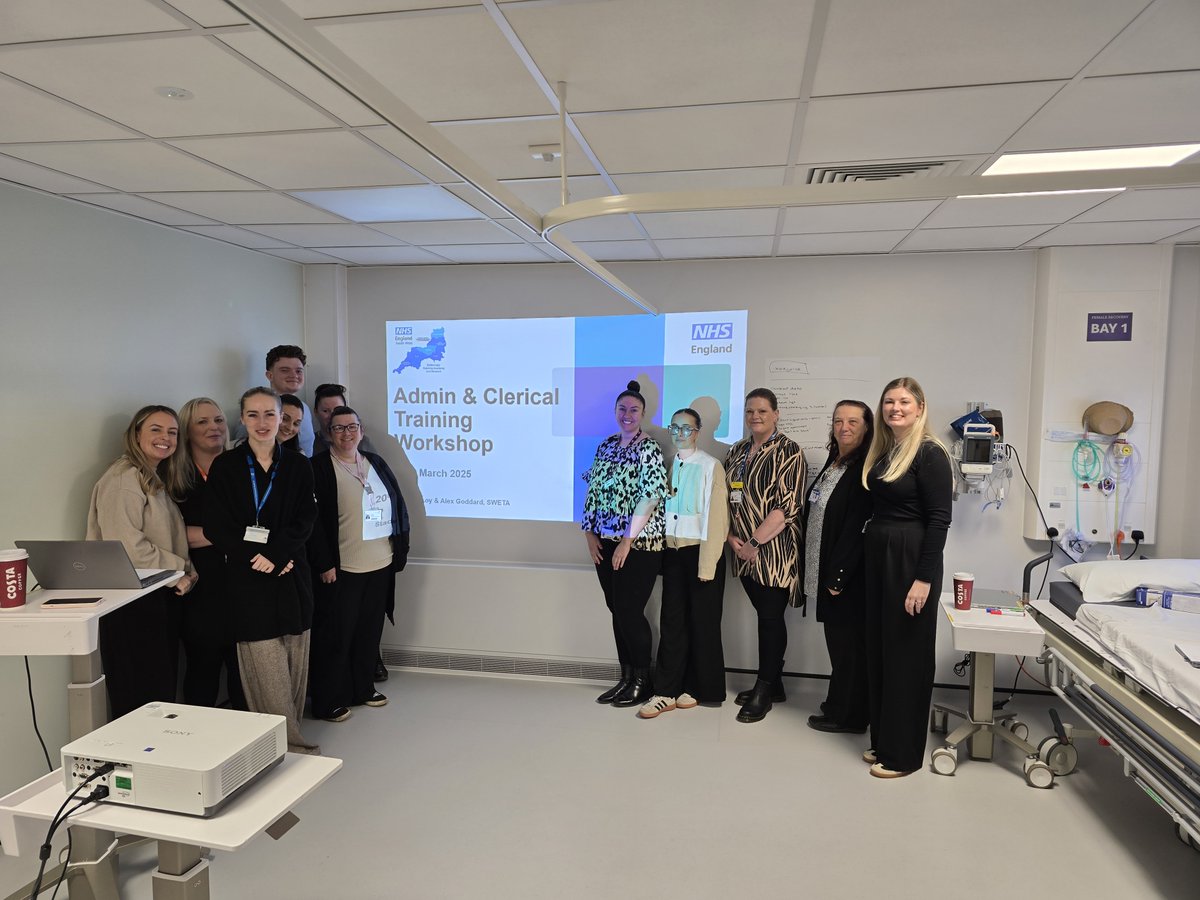 SWEndoscopy's tweet image. Fantastic morning at @UHP_NHS delivering an A&C workshop on Booking and Scheduling! Some great discussion and experiences shared by the amazing Endoscopy admin team. Thank you all 🌟 #admin #endoscopy