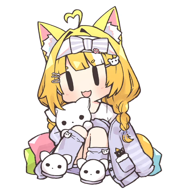 大丈夫だよ、無理せずお布団にくるまっててね 