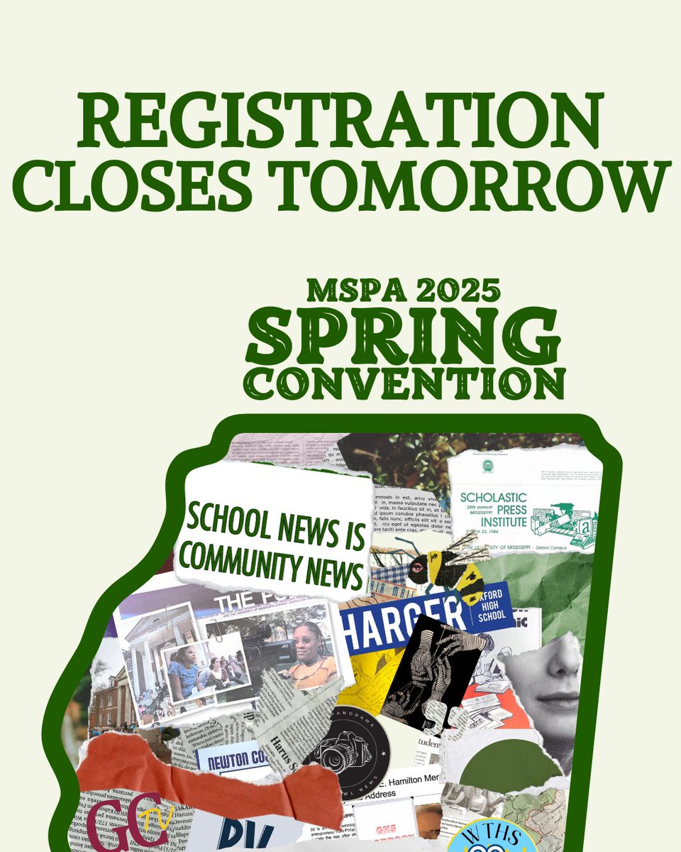 Registration for the MSPA Spring Convention closes TOMORROW!
Don't miss this opportunity for your staff to learn from industry professionals and peers.  🏆

Registration information can be found using the link in our bio! #mspa25