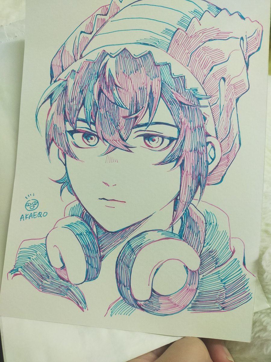 Ackkk sorry I just  received my commission from my friend in Bangkok 🥹 But anyways this is so good! your art style is so gorgeous. I'm glad to order your commission and Tysm ✨🩷 <a href="/akaeqo/">akae🐸 CQ8 @ G79</a>