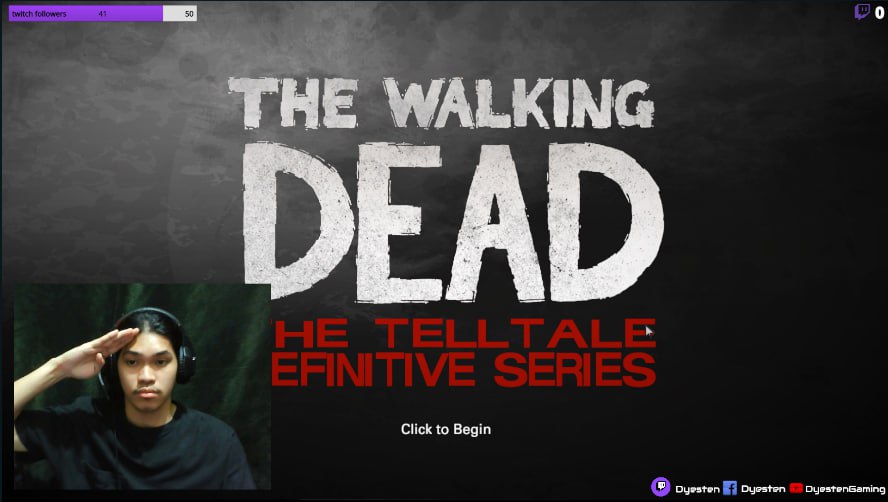 Not_Dyesten's tweet photo. catch me live playing TWD on twitch.

https://t.co/E7DbMYSwst https://t.co/YEpQMKG6Qn