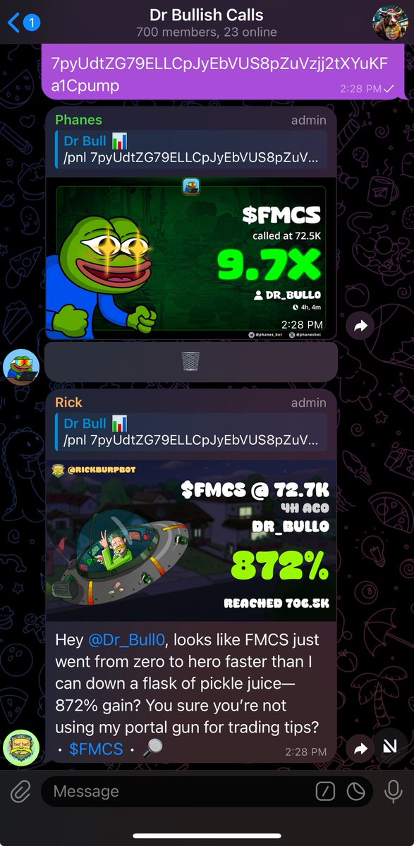 Dr_bull0's tweet image. 9.7x GAINED 🚀🎯
Still printing higher 💸💸💸💸💸💸

Tricker.     $FMCS
#FMCS🧑‍💻 

CA&amp;gt;&amp;gt; 7pyUdtZG79ELLCpJyEbVUS8pZuVzjj2tXYuKFa1Cpump