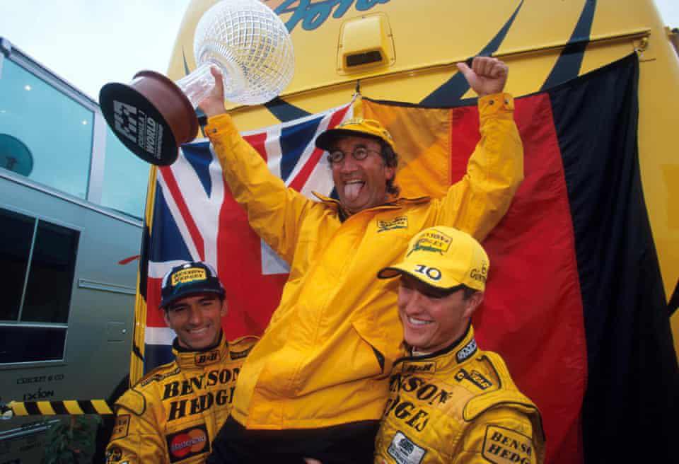 missdeesaster's tweet image. Cheers, legend 💛

#f1 #eddiejordan