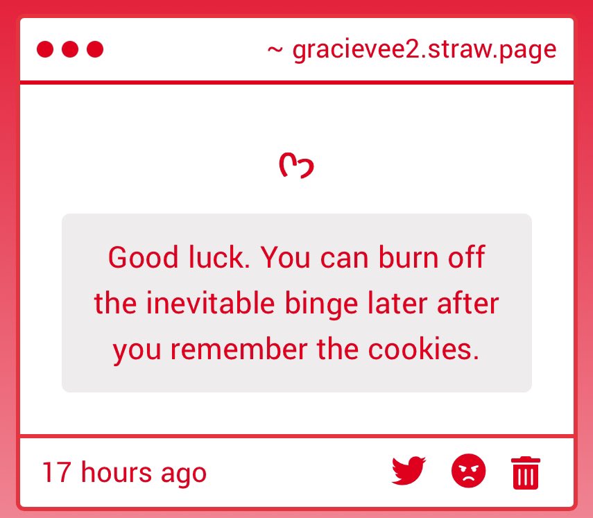 gracievee2's tweet image. #didntbinge #smd