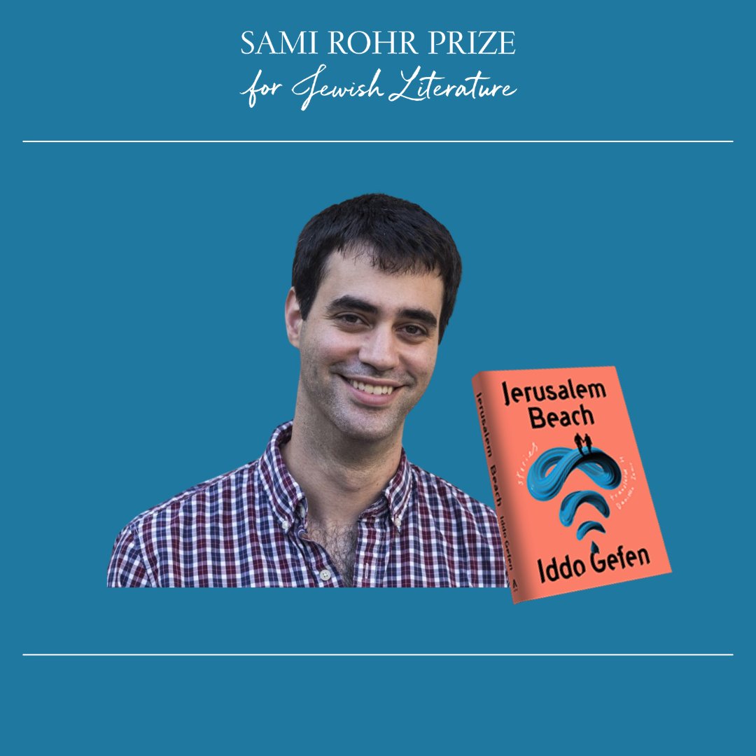 🎉 Exciting news from Iddo Gefen, winner of the 2023 Sami Rohr Prize for Jewish Literature for "Jerusalem Beach"! 🌟 His llatest short story "Debbie’s Dream House" is being adapted into the film Later The War. 🎬 Congratulations, Iddo! We can't wait to see what's next! 👏✨