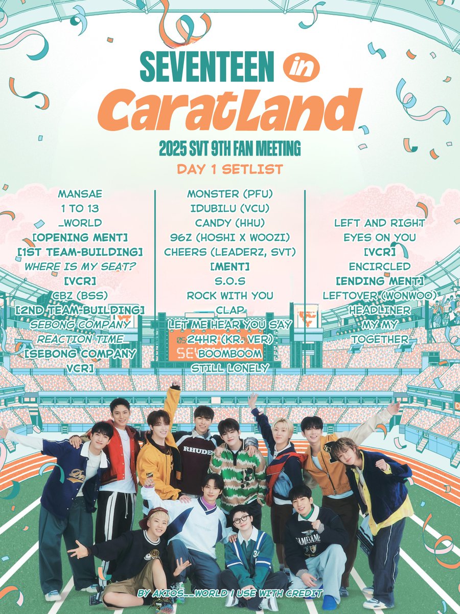 【みぃ】 SEVENTEEN inCarat Land 2025 2025 SVT 9TH FAN MEETING: SEVENTEEN IN CARAT LAND : SEVENTEEN