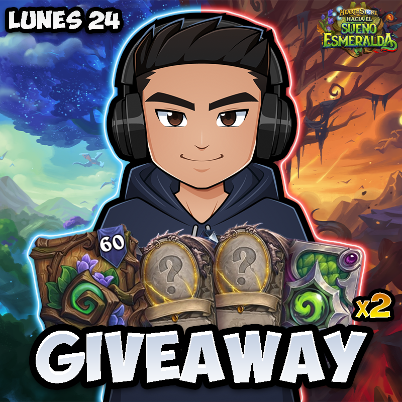 🚨SORTEO🚨
Gracias a <a href="/PlayHSLATAM/">Hearthstone LATAM</a> . Voy a sortear 2 precompras de 60 sobres de la próxima expansión Hacia el Sueño Esmeralda. Para participar:

✅Sigueme <a href="/I_Cheky/">iCheky</a>
❤️Like - RT
🔴Sub y comenta -&gt; youtu.be/rBWyx0W80g4

Ganadores anunciados en Directo el Lunes 24 !
Suerte a Todos!
