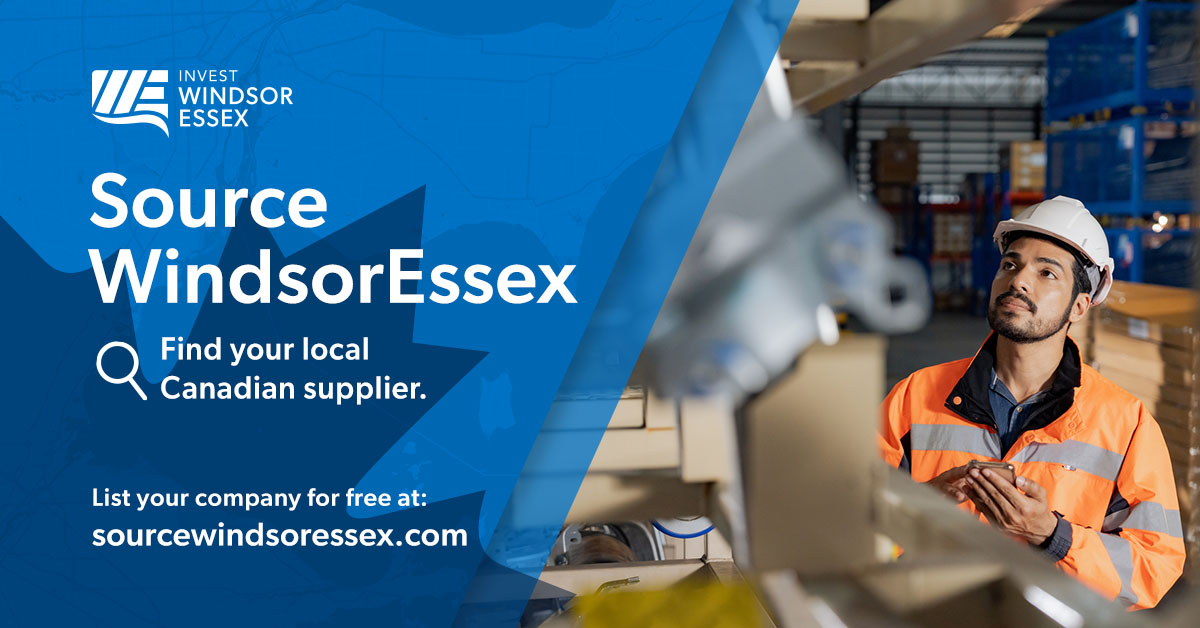 ⚙️ Stronger Business, Stronger Community! 🇨🇦
Sourcing local means faster and more reliable supply chains. Support Canadian businesses, grow partnerships and boost the #WindsorEssex economy!

Find trusted suppliers in Windsor-Essex: hubs.ly/Q038fRzz0 📦 #SupportLocal