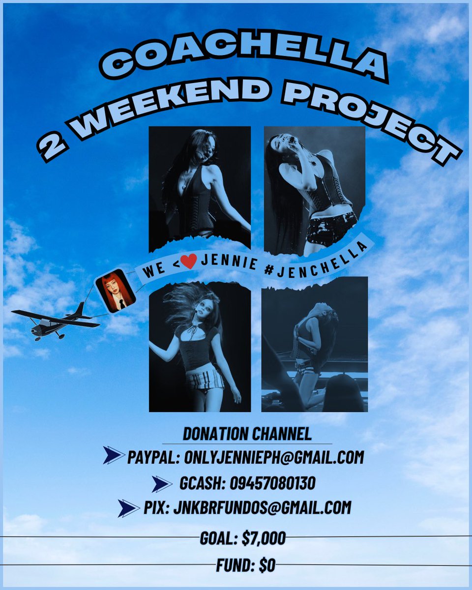 NEWSJENNlE's tweet image. ✨ Let's Make History Together!

#JENNIE is stepping onto the Coachella stage as a soloist under her own agency for the first time, debuting #Ruby at one of the biggest music festivals in the world. To celebrate this groundbreaking moment, we’re launching a fund drive!

Our goal…