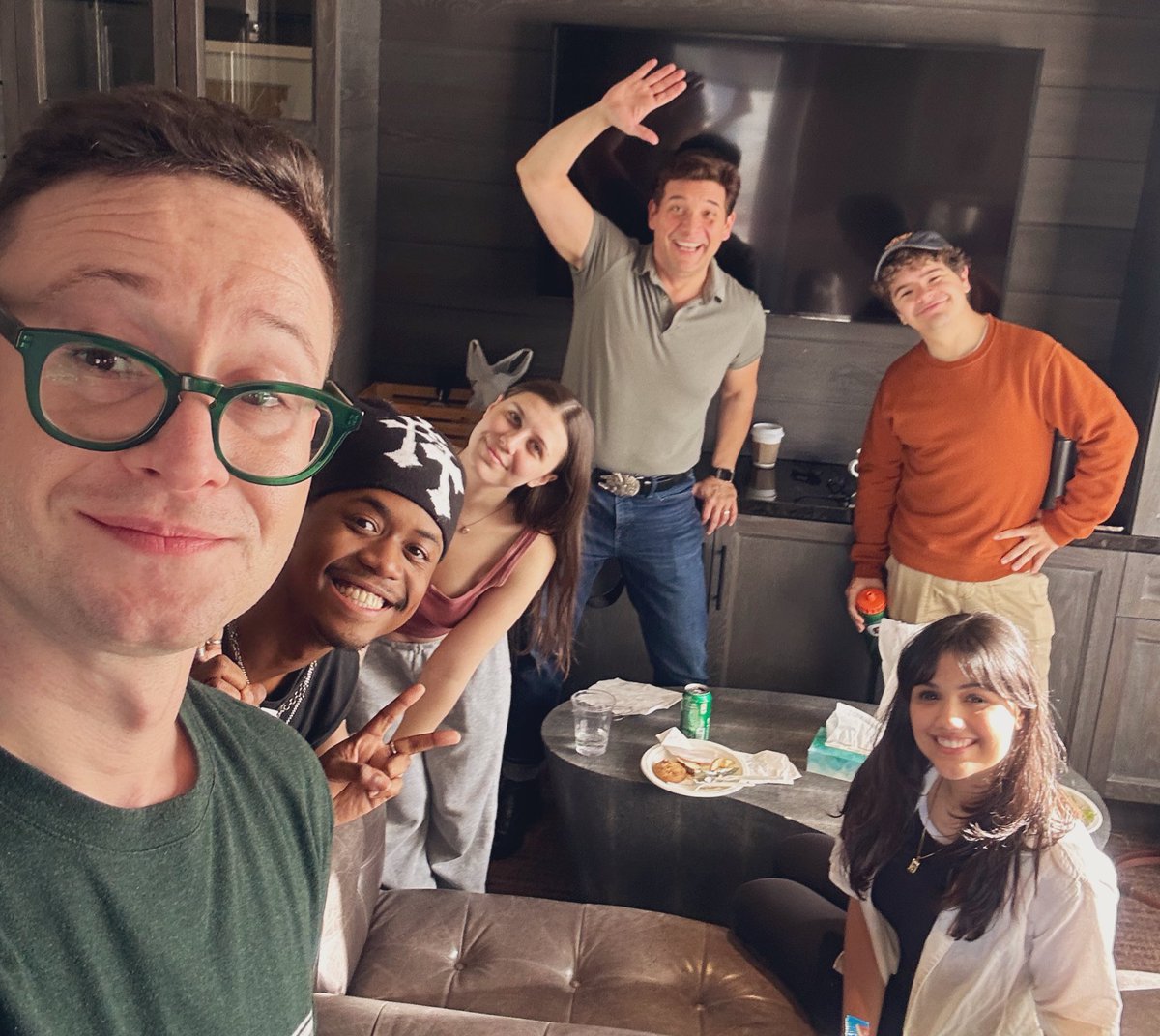 Barrett Leddy 🍇🎙️🍪 (@barrettleddy) on Twitter photo Fun fun studio fun with <a href="/seankenin/">Sean Kenin Elias-Reyes</a>, <a href="/GatenM123/">Gaten Matarazzo</a>, Brianna Gentilella, <a href="/BullockNile/">Nile Bullock</a>, and <a href="/MiaJenness/">Mia Sinclair Jenness</a>! Fun fun studio fun with <a href="/seankenin/">Sean Kenin Elias-Reyes</a>, <a href="/GatenM123/">Gaten Matarazzo</a>, Brianna Gentilella, <a href="/BullockNile/">Nile Bullock</a>, and <a href="/MiaJenness/">Mia Sinclair Jenness</a>!