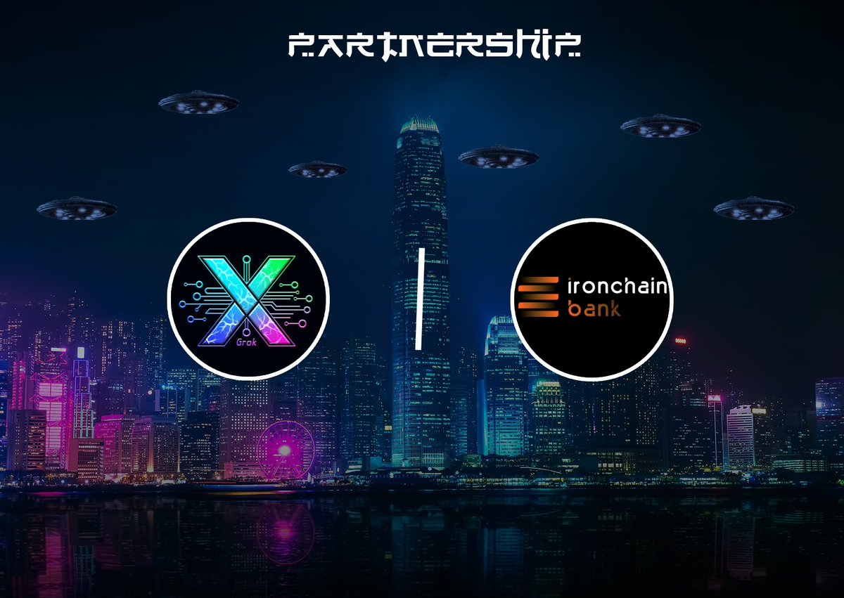 X Grok (@thexgrok) on Twitter photo 📢 We are excited to partner with
<a href="/ironchainbank/">Iron Chain Bank 🟧</a>
⭐️IronChain Bank is the first DeFi & AI Agent utilizing BRC-20 on Bitcoin Layer 2 backed by BVM Network.
💡Together, we make DeFi and Ai More practical and attractive !
Stay tuned 🤞
#XGrok 📢 We are excited to partner with
<a href="/ironchainbank/">Iron Chain Bank 🟧</a>
⭐️IronChain Bank is the first DeFi & AI Agent utilizing BRC-20 on Bitcoin Layer 2 backed by BVM Network.
💡Together, we make DeFi and Ai More practical and attractive !
Stay tuned 🤞
#XGrok