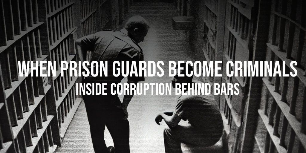 InmateAid's tweet photo. When Prison Guards Become the Criminals: Inside Corruption Behind Bars https://t.co/5tazqjmZLI https://t.co/0YJnwV9Txz