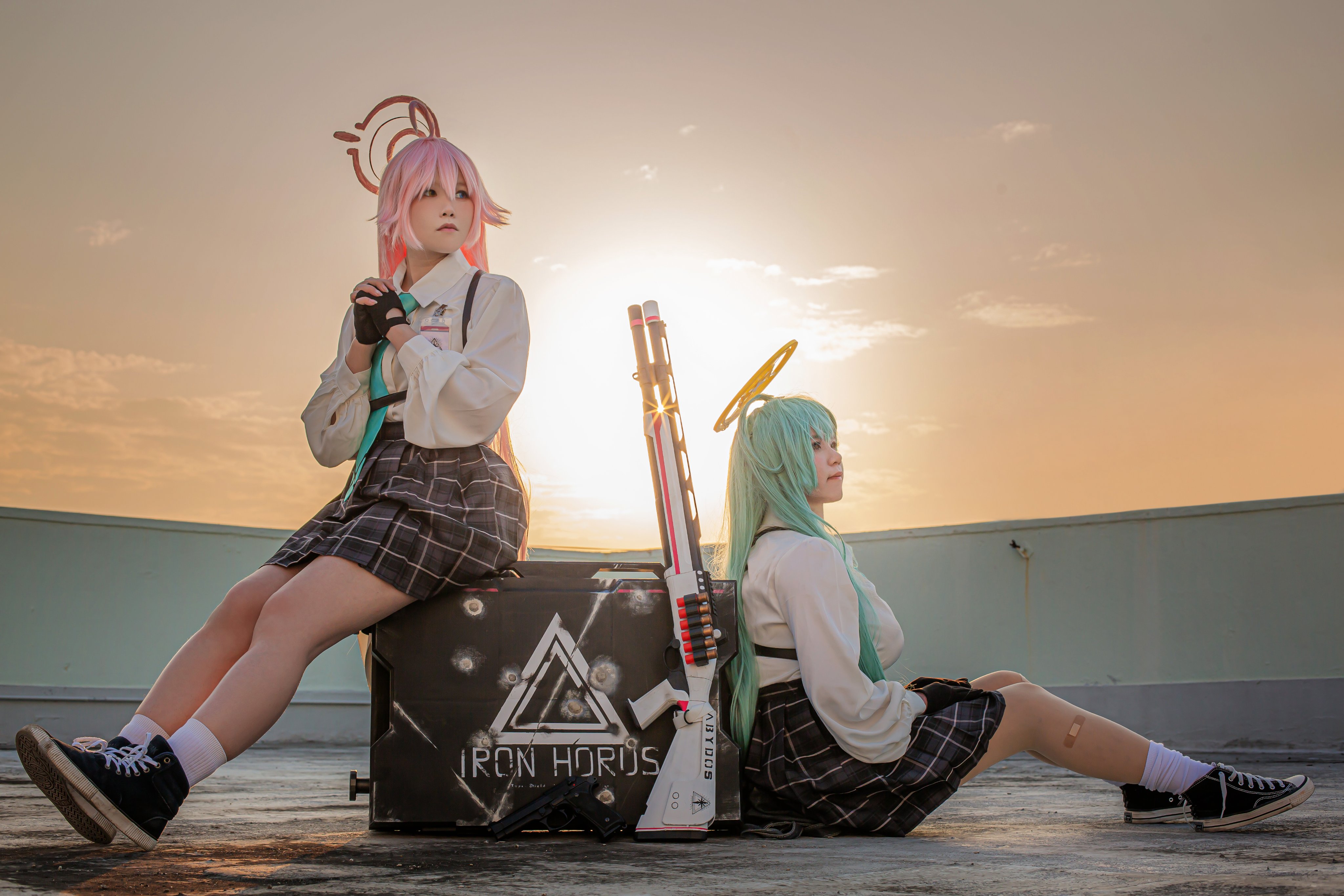 ブルーアーカイブ　ブルアカ　梔子ユメ　コスプレ ブルーアーカイブ ブルアカ 梔子ユメ コスプレ Amazon.co.jp