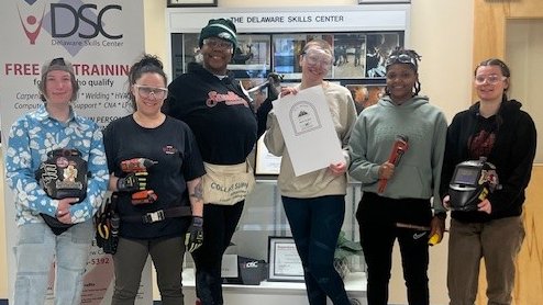 In honor of Women in Construction Week, we are shining a spotlight on these strong, skilled, inspiring women who are shaping the future of construction. Together, we are breaking barriers and building futures! #DSCWORKS #UNLOCKYOURFUTURE #MAKEITHAPPEN #ADULTEDWORKS #NCCVTWORKS