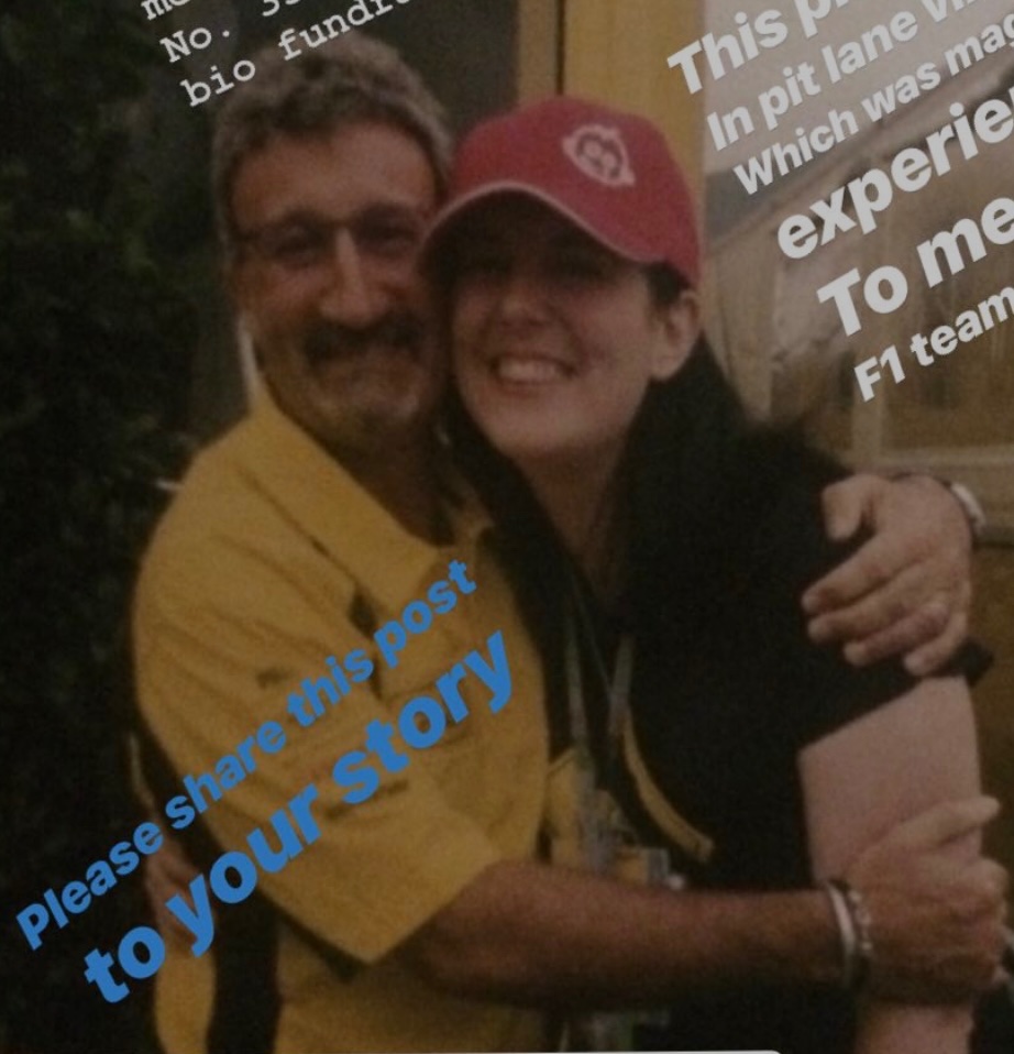CatrionaRowland's tweet photo. @F1 Rest in peace Eddie. It was lovely meeting you at Silverstone F1 pit lane as I was fundraising for @GOSHCharity few years back - I think 2005. #kindman #funny #irishgentleman #eddiejordan https://t.co/qDqyzt9R4p
