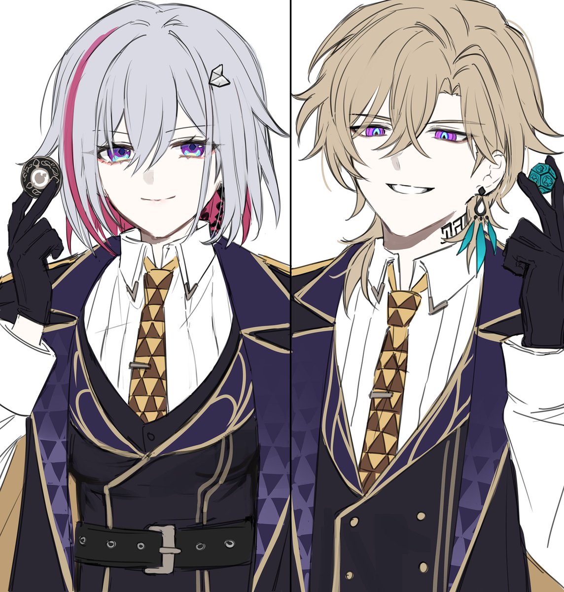 justhsruser's tweet image. 스타피스 컴퍼니 간부 둘