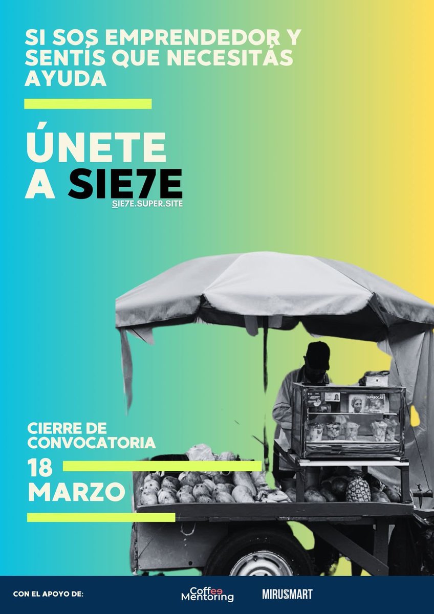 fjmatiz's tweet photo. Convocatoria abierta: https://t.co/S3aXMjDOyl https://t.co/0SKoc5UOrh