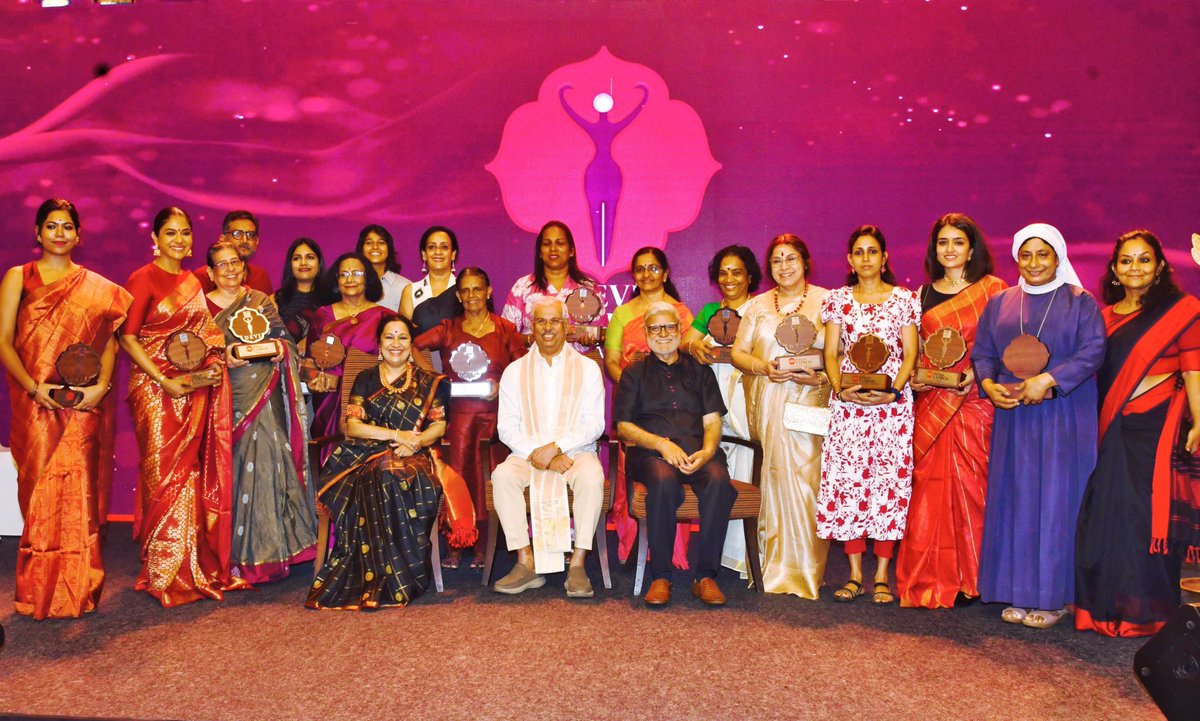 The New Indian Express (@newindianxpress) on Twitter photo #DeviAwardsKochi | The incredible Devis who were honoured for their achievements and selfless dedication to society.
<a href="/PrabhuChawla/">PrabhuChawla</a> <a href="/santwana99/">santwanabhattacharya</a> <a href="/Lakshmi94338678/">Lakshmi Menon</a>
<a href="/Eventxpress/">Event Xpress</a> <a href="/NehaSonthaliaP1/">Neha Sonthalia Periwal</a> <a href="/AdaniOnline/">Adani Group</a>
<a href="/Quest_Global/">Quest Global</a> <a href="/AMRITAedu/">Amrita Vishwa Vidyapeetham</a> <a href="/ManappuramMAFIL/">Manappuram Finance</a>
<a href="/canarabank/">Canara Bank</a> <a href="/ULCCSLtd/">ULCCS Ltd.</a> #DeviAwardsKochi | The incredible Devis who were honoured for their achievements and selfless dedication to society.
<a href="/PrabhuChawla/">PrabhuChawla</a> <a href="/santwana99/">santwanabhattacharya</a> <a href="/Lakshmi94338678/">Lakshmi Menon</a>
<a href="/Eventxpress/">Event Xpress</a> <a href="/NehaSonthaliaP1/">Neha Sonthalia Periwal</a> <a href="/AdaniOnline/">Adani Group</a>
<a href="/Quest_Global/">Quest Global</a> <a href="/AMRITAedu/">Amrita Vishwa Vidyapeetham</a> <a href="/ManappuramMAFIL/">Manappuram Finance</a>
<a href="/canarabank/">Canara Bank</a> <a href="/ULCCSLtd/">ULCCS Ltd.</a>