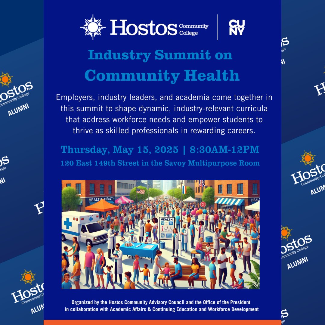 Hostos Alumni tweet media