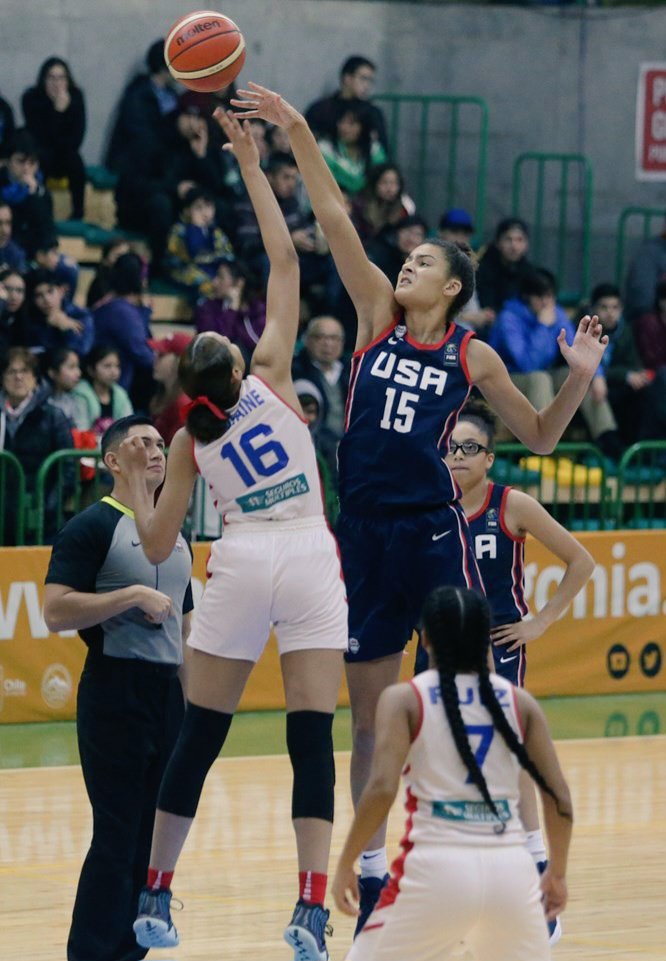 Elliot Fontaine (@elliot_fontaine) on Twitter photo TBT: 6'2" <a href="/sophiafontaine1/">Sophia Fontaine</a> vs. 6'7" Lauren Betts 2019
I think it's safe to say that ๐บ๐ธ got the victory over ๐ต๐ท in this contest, but what an experience. Sophia was able to represent PR and measure herself against the top players in the ๐.
#FIBAAmericas2019
<a href="/LadyRivals/">Lady Rivals</a> TBT: 6'2" <a href="/sophiafontaine1/">Sophia Fontaine</a> vs. 6'7" Lauren Betts 2019
I think it's safe to say that ๐บ๐ธ got the victory over ๐ต๐ท in this contest, but what an experience. Sophia was able to represent PR and measure herself against the top players in the ๐.
#FIBAAmericas2019
<a href="/LadyRivals/">Lady Rivals</a>