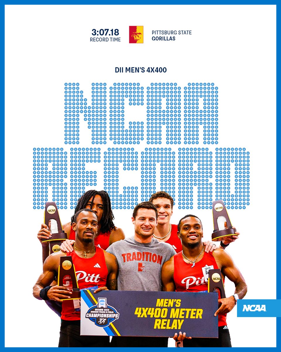 NCAA (@ncaa) on Twitter photo Gorillas got it going on π€
π Dapriest Hogans
π Woyn Chatman
π Caden Williams
π Nate Watson
<a href="/NCAADII/">NCAA Division II</a> x <a href="/PittStGorillas/">Pitt State Athletics π¦</a> Gorillas got it going on π€
π Dapriest Hogans
π Woyn Chatman
π Caden Williams
π Nate Watson
<a href="/NCAADII/">NCAA Division II</a> x <a href="/PittStGorillas/">Pitt State Athletics π¦</a>