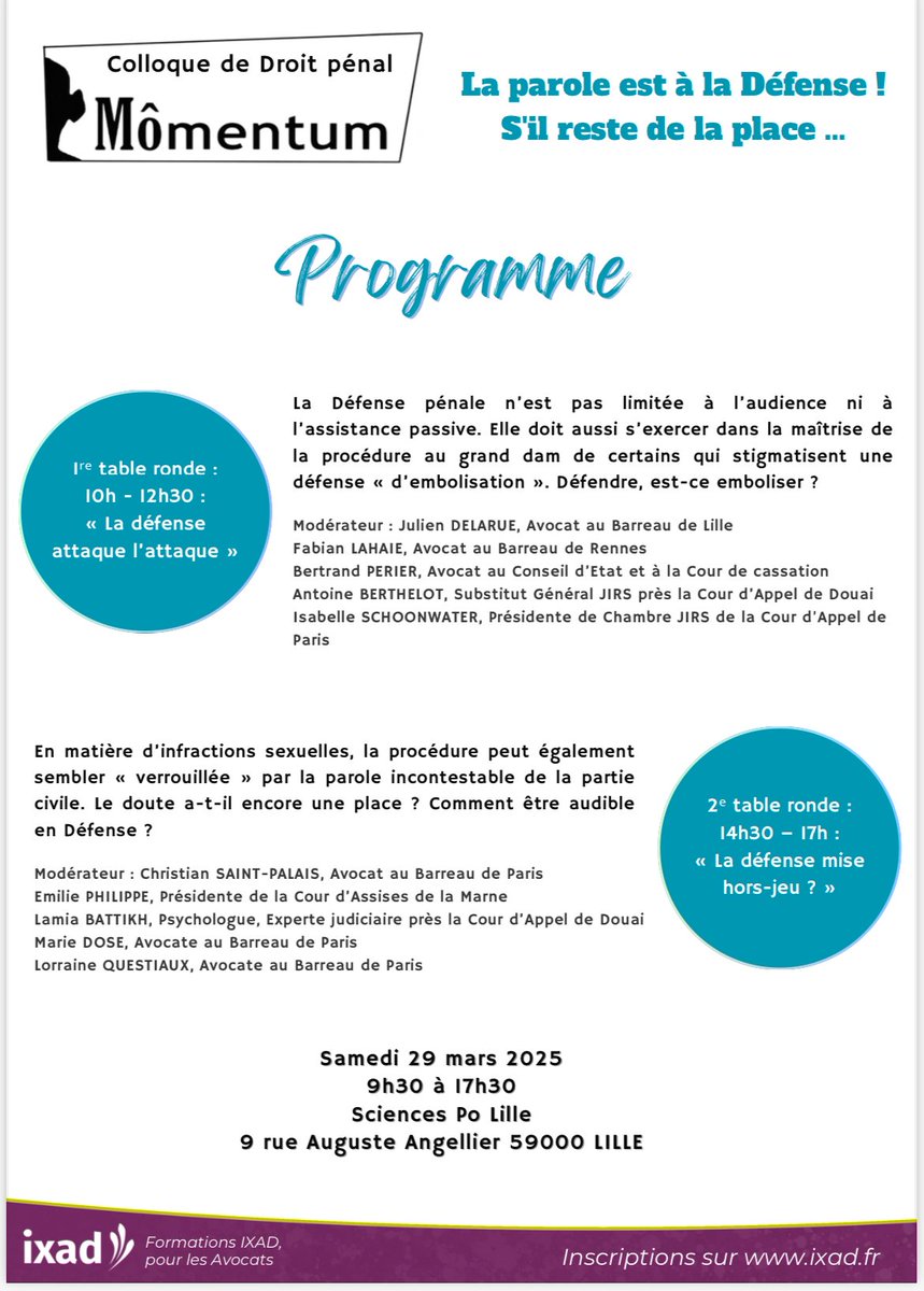 Inscriptions sur le lien suivant : ixadtech.com/egeda?Param=15…