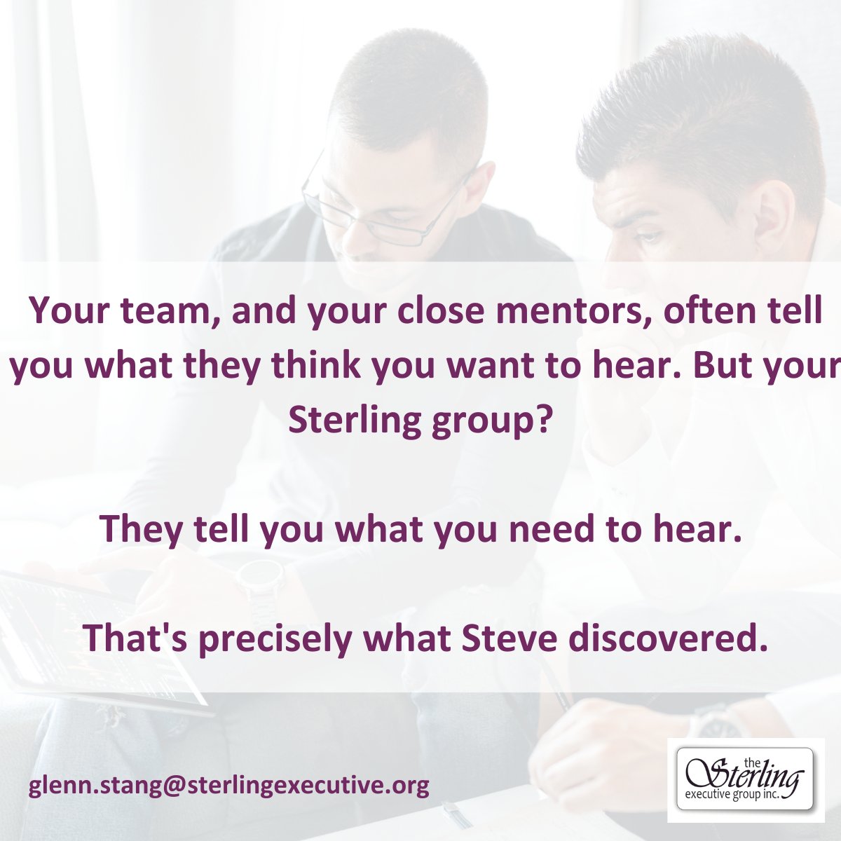 Glenn Stang, CCE tweet media