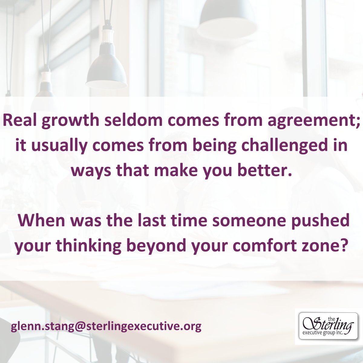 Glenn Stang, CCE tweet media