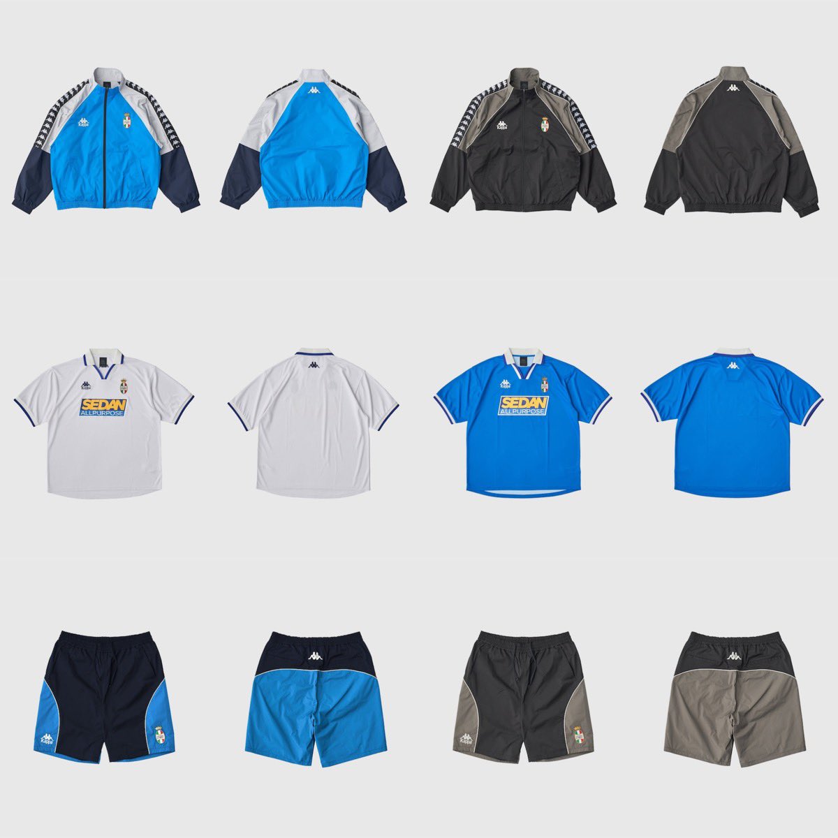 Kappa x SEDAN ALL-PURPOSE 25SS 初コラボコレクションが国内3月22日 