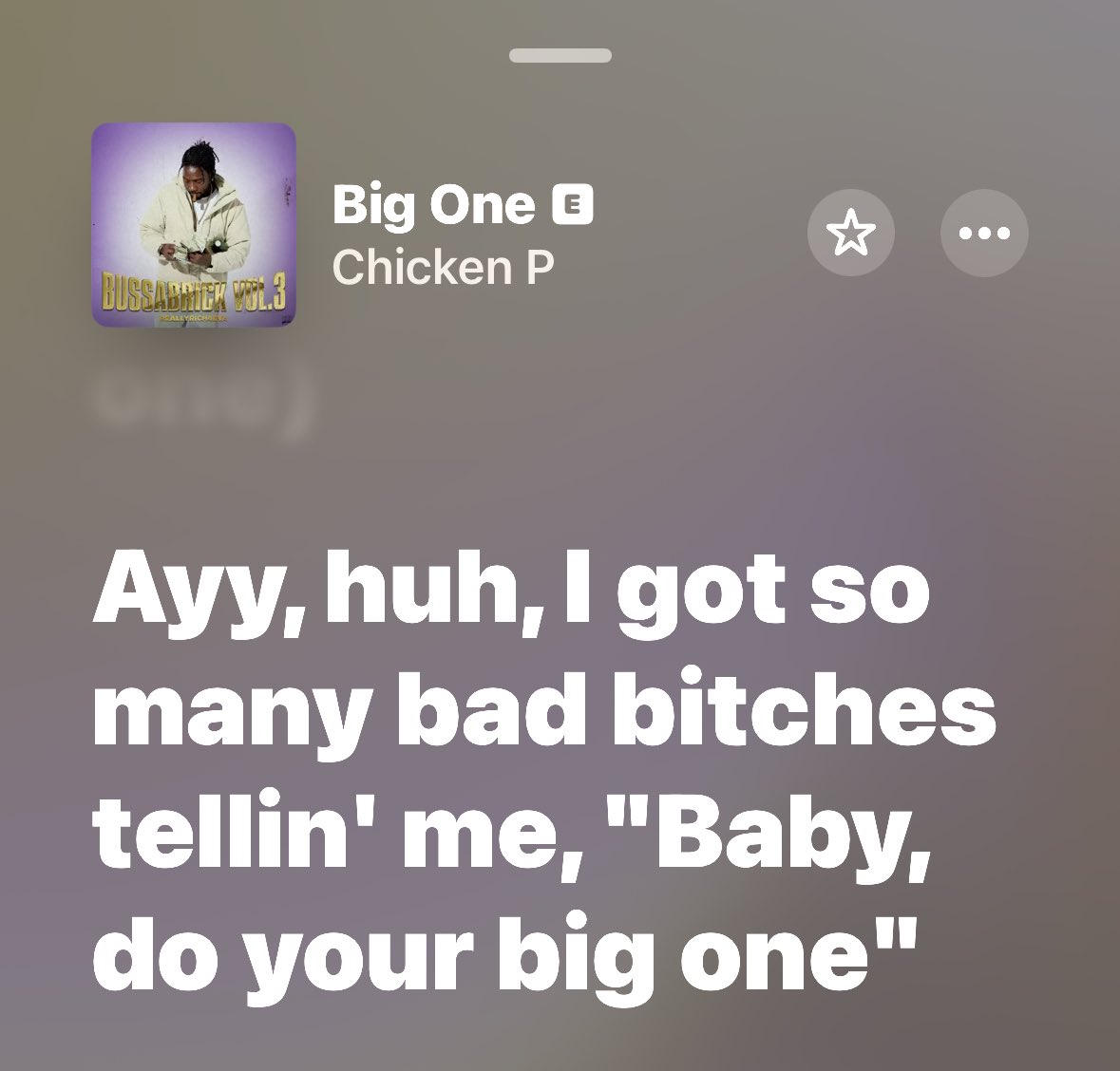 DaGlitch777's tweet photo. I got so many bad bitches tellin me , 
Baby do your BIG One https://t.co/bIRTN4tqyq