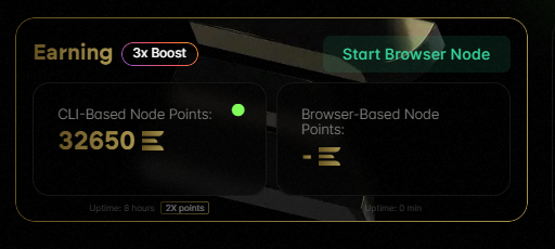 RitaCryptoTips's tweet photo. - I just successfully started my node CLI using #Vrfrs host.
- Check if yours will connect.
- Also, I noticed some little UI errors about the Browser Node points not showing, I guess team is still working on it. https://t.co/gU122fT1E4