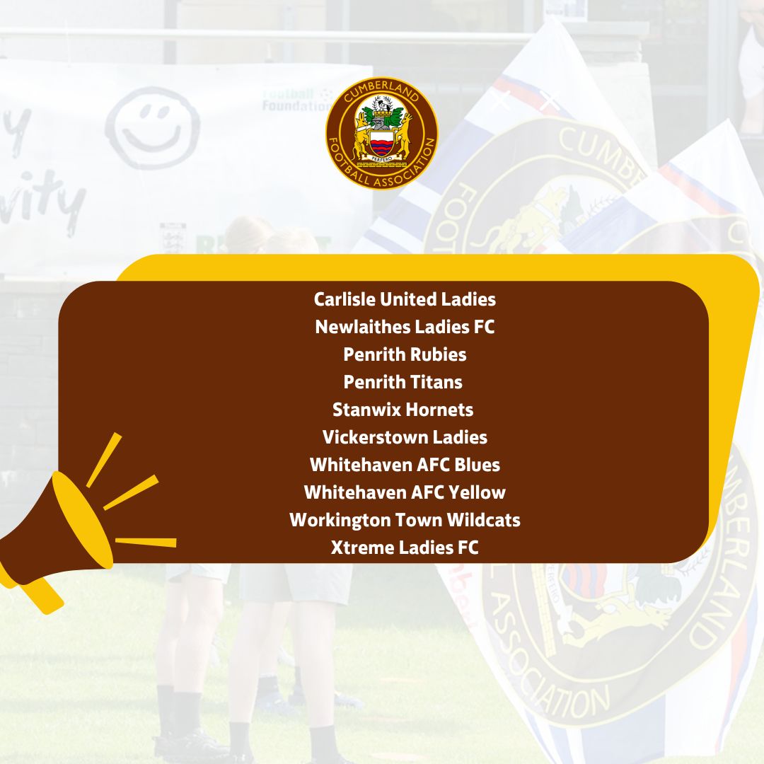 WOMEN | Thanks to the Clubs who attended last night's Cumberland FA Women's League AGM! 📣 

We're looking forward to a summer of football, with the popular 9v9 league kicking off on Wednesday 16 April ☀️ ⚽ 

#CumberlandFootball #WomensFootball