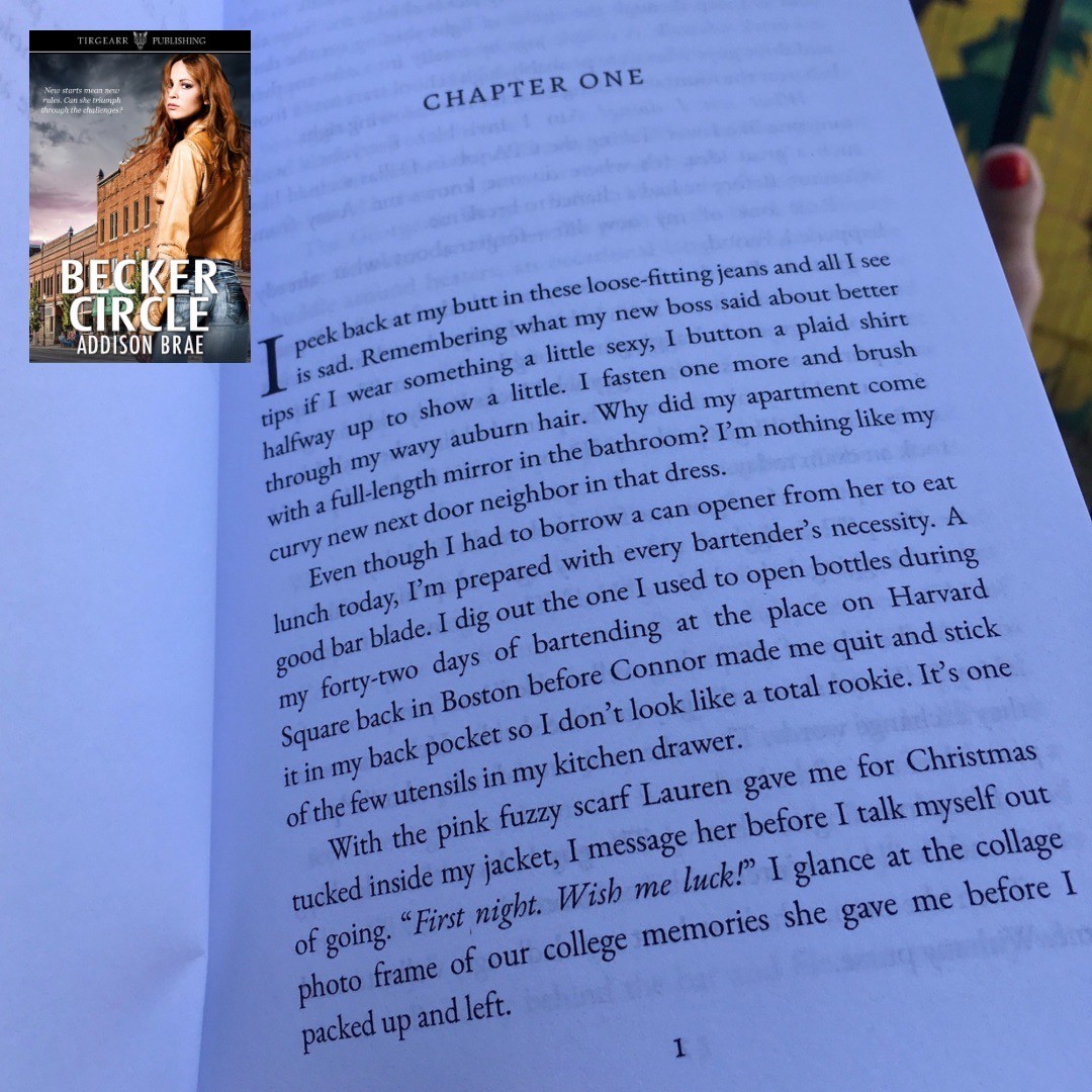 #BeckerCircle #FirstPageFriday Visit tirpub.com/abrae to watch the trailer &amp; for links to the new print version. Search #TirgearrFirstPage for fun Spring reads by <a href="/tirgearr/">Tirgearr Publishing</a> authors! #BookTwitter #romanticsuspense #tbr #book #GirlPower #bartender