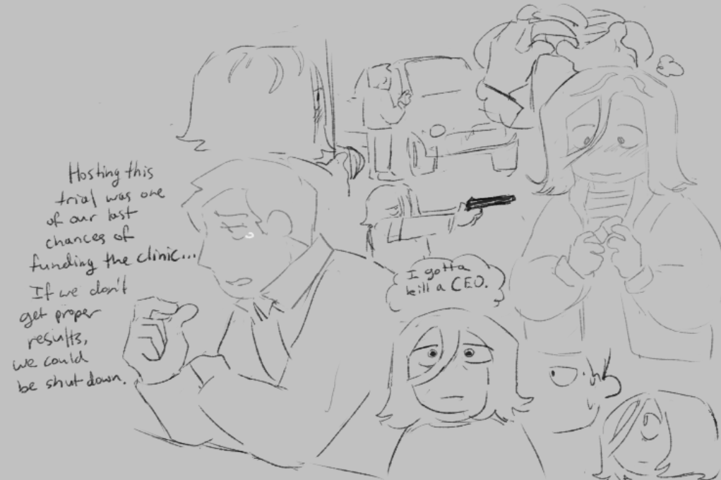 Is it too early to do a swap au? (angel being the obsessed one instead)
#ClinicalTrialgame #ClinicalTrialFanart