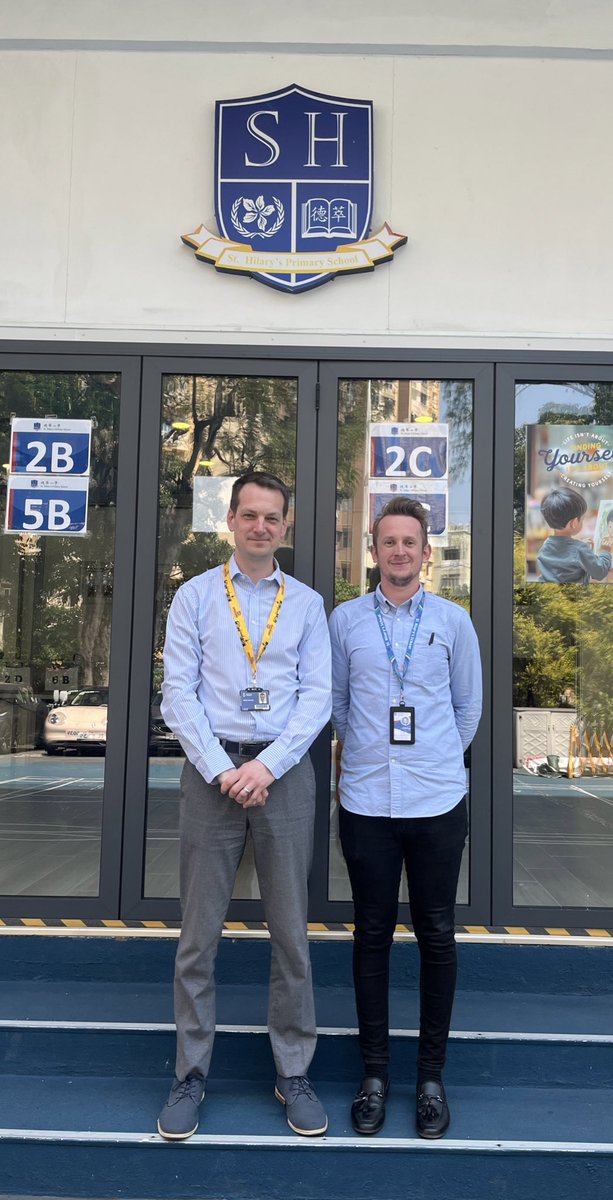 Great to visit <a href="/UoSiQTS/">UoSiQTS</a> Primary trainee Jake at St Hilary’s Primary school. Jake is stuck with me as both his Personal Academic Tutor (PAT) and Programme Leader. No escape! <a href="/sunderlanduni/">University of Sunderland</a> #distancenotdistant