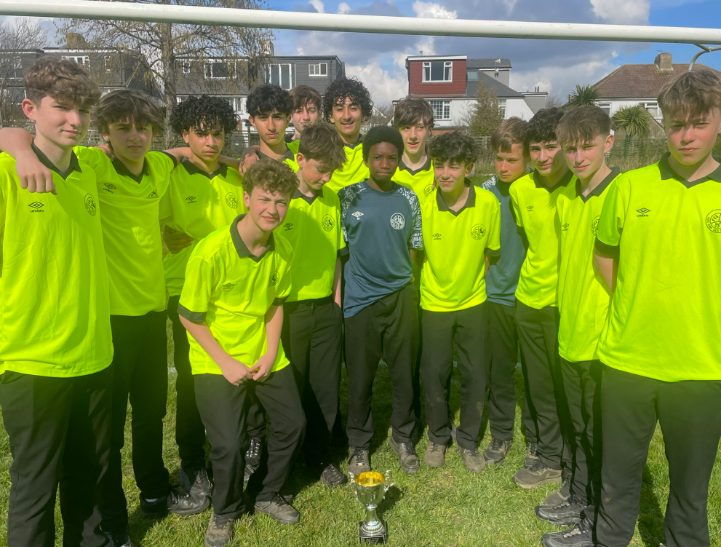 Congratulations to our Year 10 Boys Football Team! 

We’re thrilled to announce that they are the League 2 Champions! Their hard work, dedication, and teamwork have paid off, and they will be promoted to League 1 for next season!