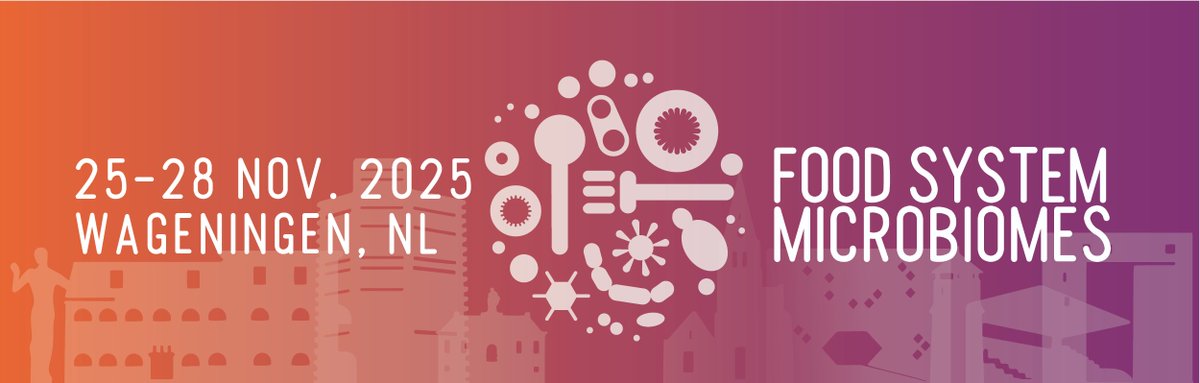 #FoodSystemMicrobiomes 2025: Microbiomes &amp; food systems: What’s next?
#FSM2025 | Nov 25–28 | Wageningen on soil health, food microbiomes &amp; agricultural innovation
foodsystemsmicrobiomes.org
#MicrobiomeSupport #FoodSystems #Sustainability #HealthandBioresources #ESRSession