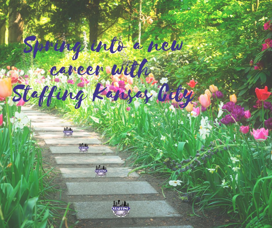 Spring is the perfect time to explore a new job opportunity and refresh your career path! Let Staffing Kansas City help you bloom into your next exciting role.
#StaffingKC #HiringNow #FirstDayofSpring